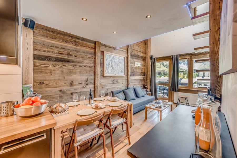 Rent in ski resort 3 room triplex apartment 6 people (5-35P) - Résidence Hameau de Tovière - Tignes