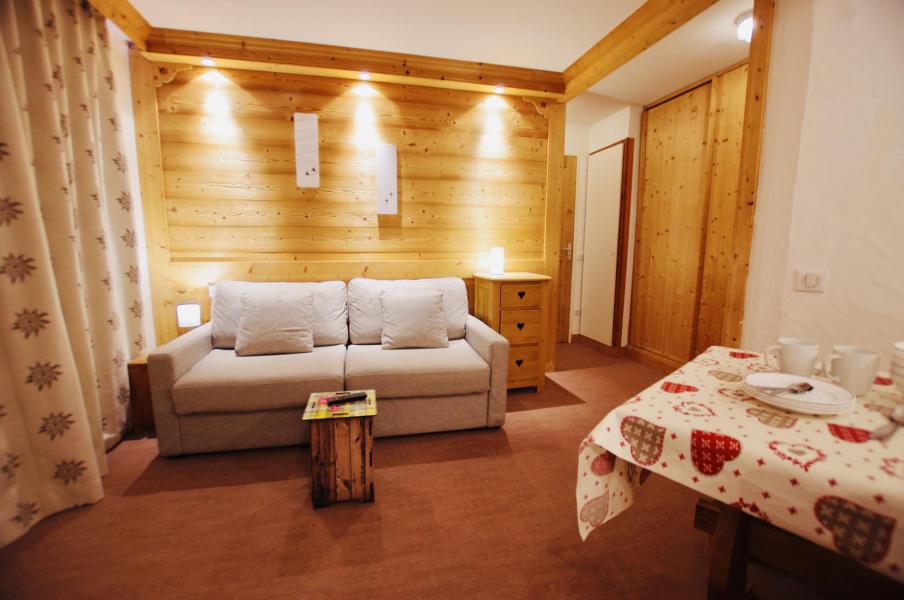 Ski verhuur Appartement 2 kamers 4 personen (1215) - Résidence Hameau du Borsat - Tignes - Woonkamer