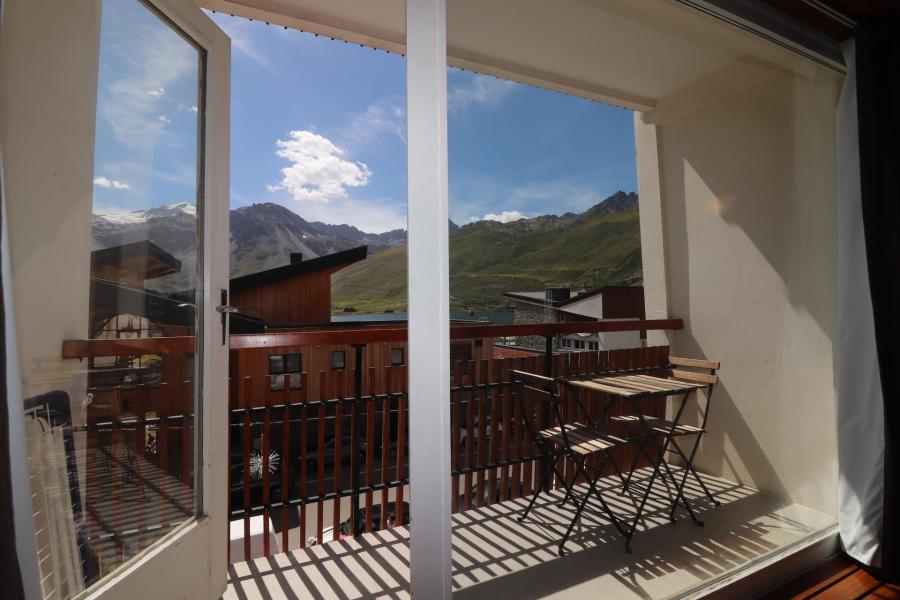 Аренда на лыжном курорте Квартира студия кабина для 4 чел. (2C) - Résidence Hauts Lieux - Tignes - Терраса