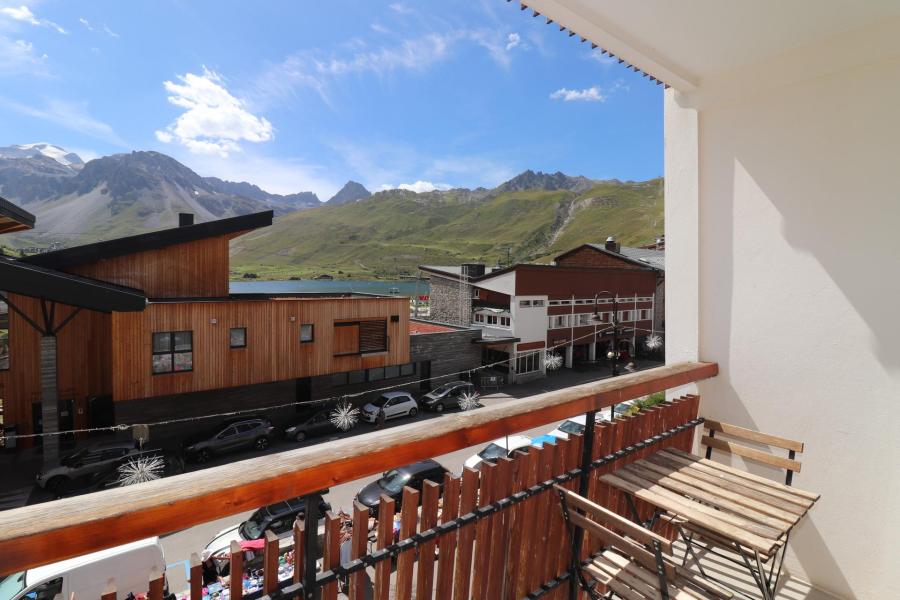 Rent in ski resort Studio cabin 4 people (2C) - Résidence Hauts Lieux - Tignes - Terrace