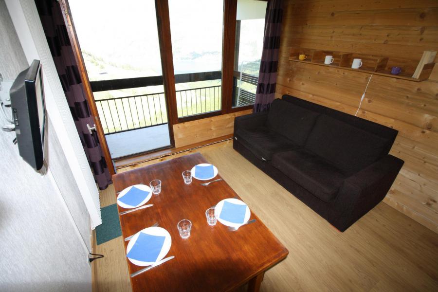 Аренда на лыжном курорте Квартира студия со спальней для 4 чел. (121CL) - Résidence Home Club 1 - Tignes - Салон