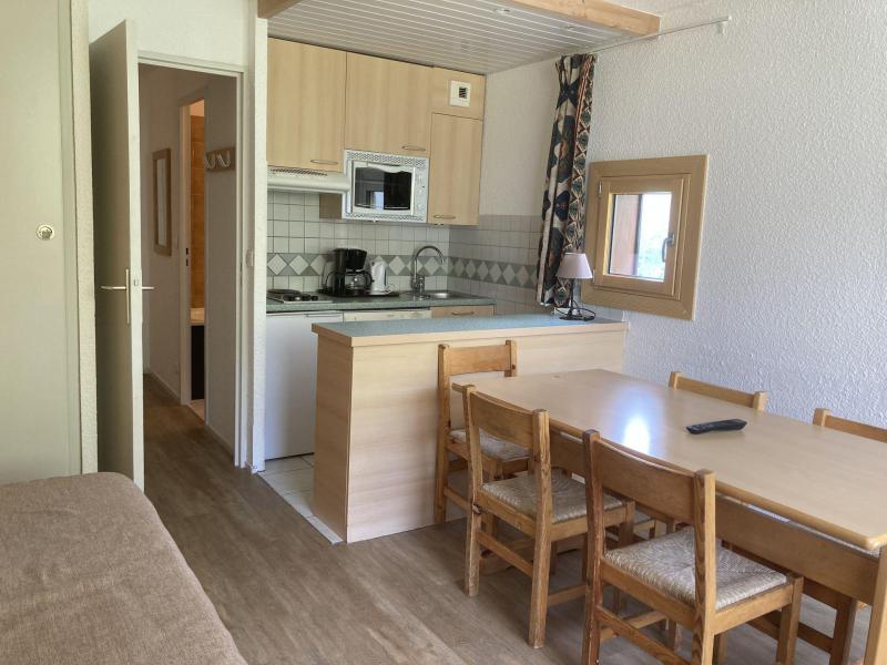 Skiverleih 2-Zimmer-Holzhütte für 6 Personen (182CL) - Résidence Home Club 2 - Tignes - Wohnzimmer