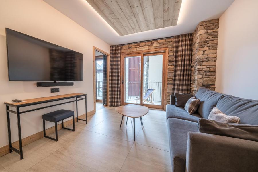 Skiverleih 2 Zimmer Appartement für 2-4 Personen (44) - Résidence Hôtelière Denali - Tignes - Wohnzimmer