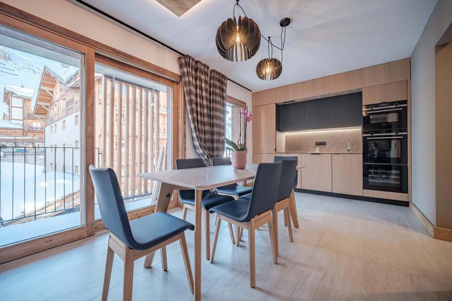 Аренда на лыжном курорте Апартаменты 3 комнат 6 чел. (58m²) - Résidence Hôtelière Denali - Tignes - Кухня