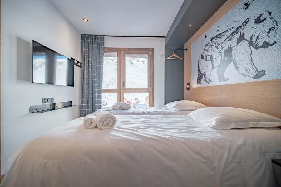 Skiverleih 4-Zimmer-Berghütte für 8 Personen (81m²) - Résidence Hôtelière Denali - Tignes - Schlafzimmer