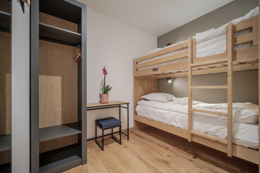 Skiverleih 4-Zimmer-Holzhütte für 8 Personen (97m²) - Résidence Hôtelière Denali - Tignes - Schlafbereich