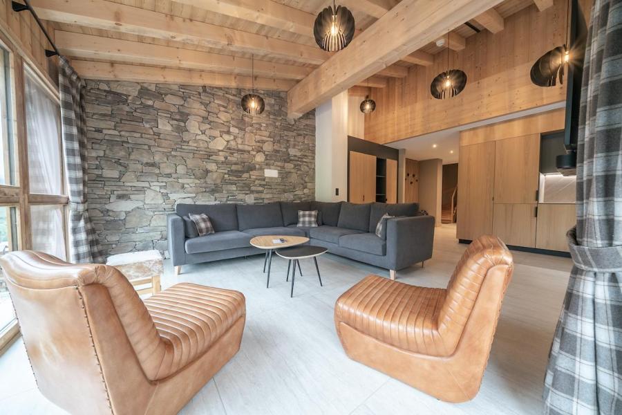 Alquiler al esquí Apartamento 3 piezas mezzanine para 8 personas (80) - Résidence Hôtelière Denali - Tignes - Estancia