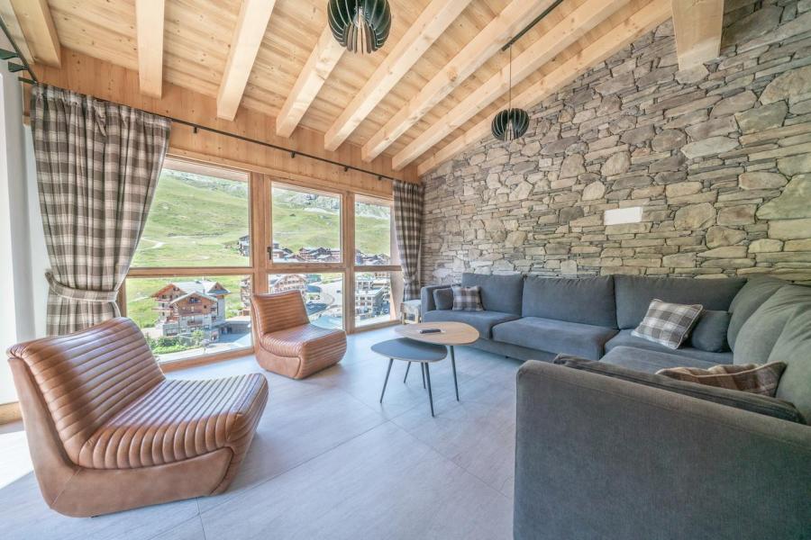 Alquiler al esquí Apartamento 3 piezas mezzanine para 8 personas (80) - Résidence Hôtelière Denali - Tignes - Estancia