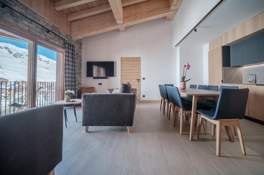 Alquiler al esquí Apartamento 4 piezas mezzanine para 10 personas (81) - Résidence Hôtelière Denali - Tignes - Estancia