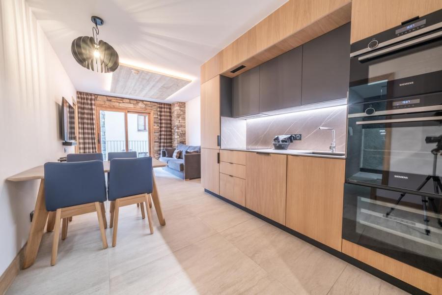 Ski verhuur Appartement 2 kamers 2-4 personen (44) - Résidence Hôtelière Denali - Tignes - Woonkamer