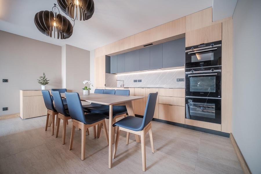 Ski verhuur Appartement 4 kamers bergnis 8 personen (81m²) - Résidence Hôtelière Denali - Tignes - Keuken