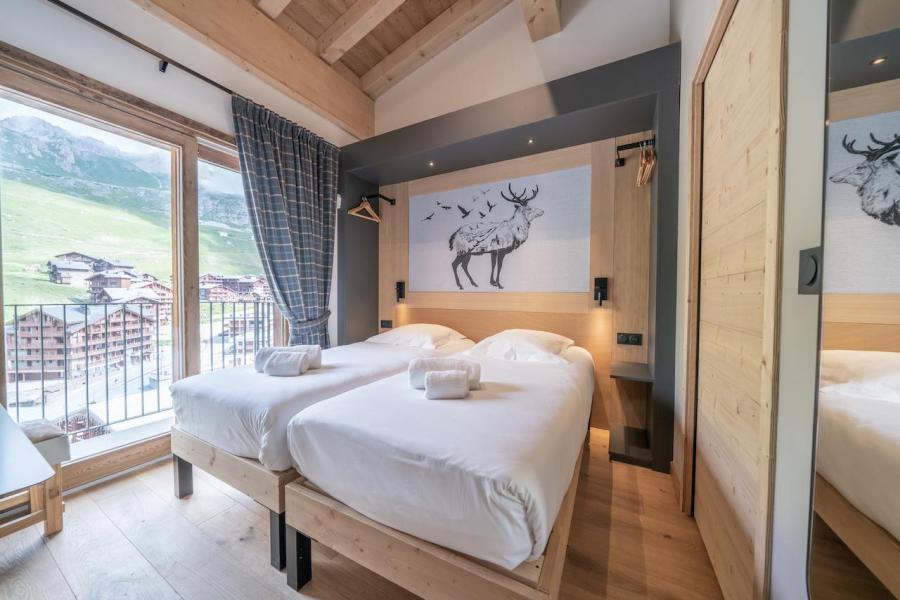 Skiverleih Wohnung 4 Mezzanine Zimmer 10 Leute (81) - Résidence Hôtelière Denali - Tignes - Schlafzimmer