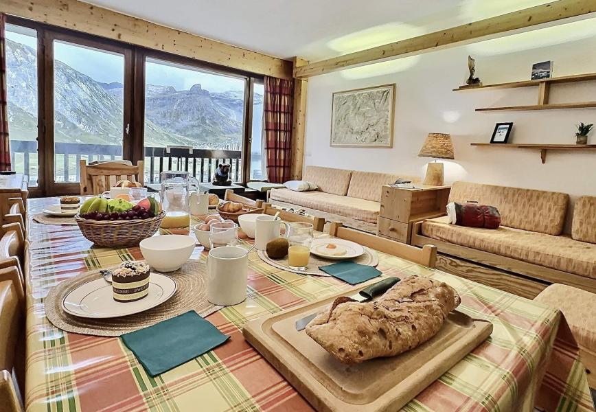 Rent in ski resort 3 room apartment 8 people (453) - Résidence le Bec Rouge - Tignes - Living room