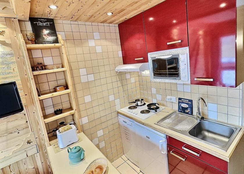 Аренда на лыжном курорте Квартира студия для 4 чел. (542) - Résidence le Bec Rouge - Tignes - Кухня