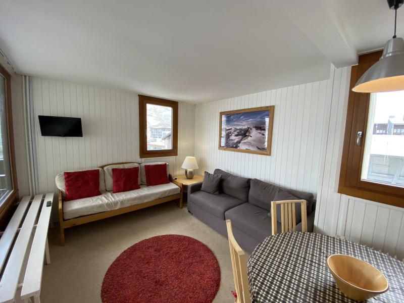 Ski verhuur Appartement 2 kamers 4 personen (35) - Résidence Le Bollin - Tignes - Woonkamer