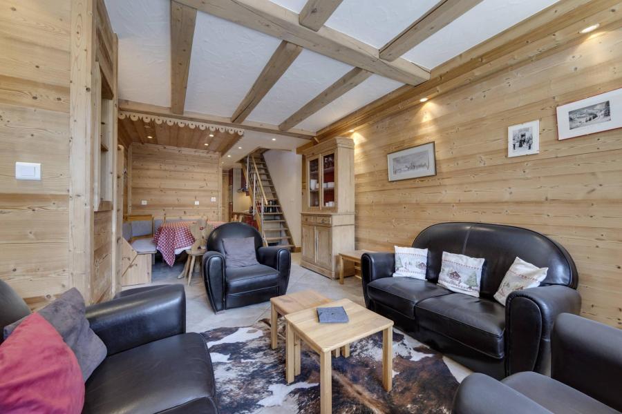 Ski verhuur Appartement duplex 4 kamers 8 personen (99) - Résidence le Curling B - Tignes - Woonkamer