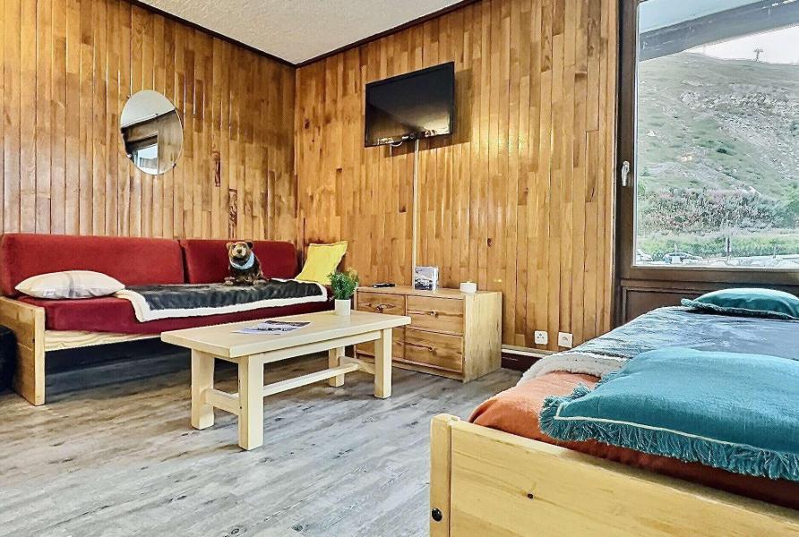 Аренда на лыжном курорте Апартаменты 2 комнат 5 чел. (01) - Résidence le Grand Tichot B - Tignes - Салон