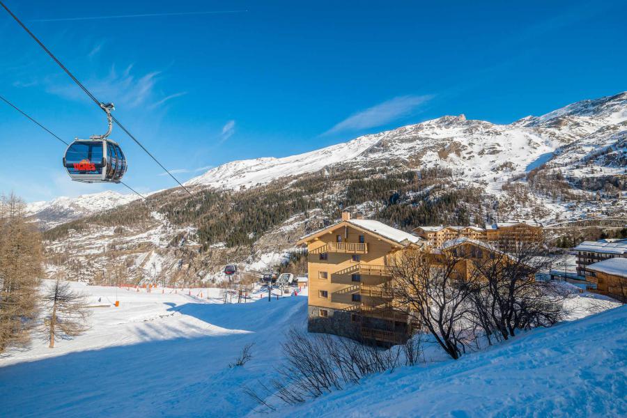 Location au ski Résidence le Lodge des Neiges C - Tignes - Extérieur hiver