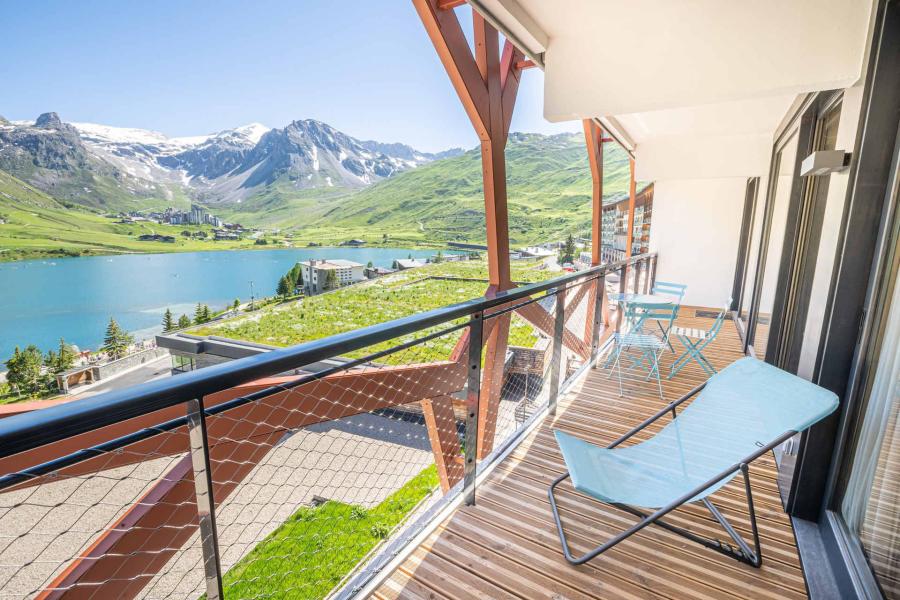 Ski verhuur Appartement 5 kamers 7 personen (Les Alpilles) - Résidence le Phoenix - Tignes - Balkon