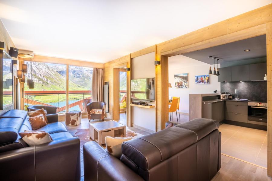 Location au ski Appartement 5 pièces 8 personnes (Le Panoramic) - Résidence le Phoenix - Tignes - Séjour