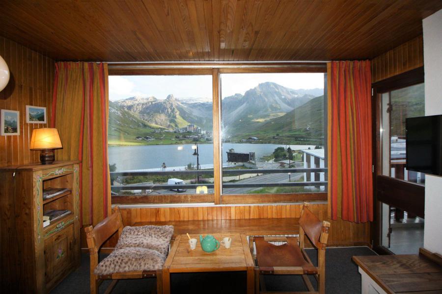 Rent in ski resort 3 room duplex apartment 8 people (A7CL) - Résidence le Prémou - Tignes - Living room