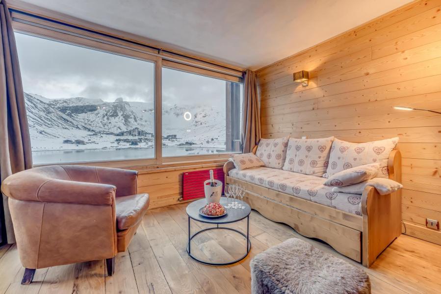 Rent in ski resort 4 room duplex apartment 6 people ( B8P) - Résidence le Prémou - Tignes