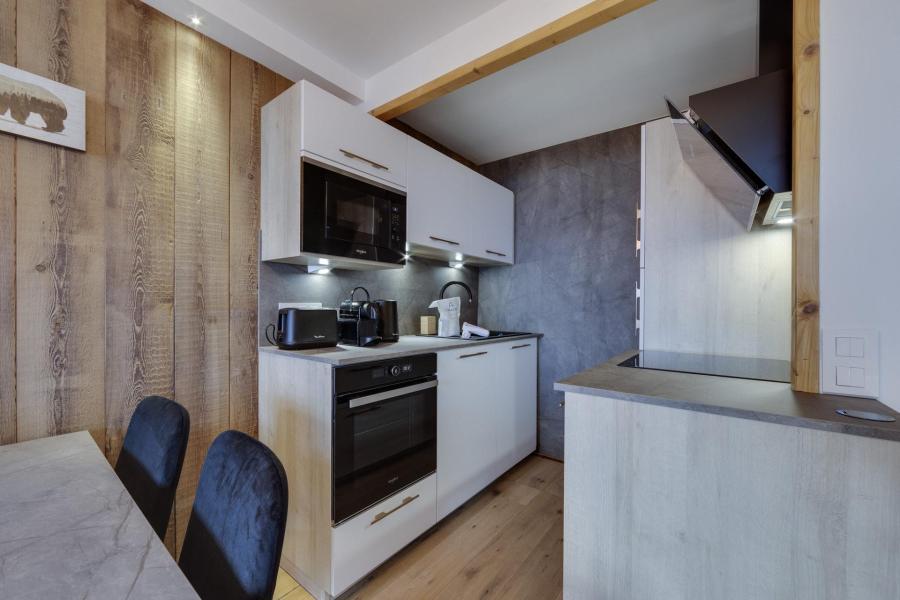 Rent in ski resort 2 room apartment sleeping corner 4 people (505) - Résidence le Schuss - Tignes - Kitchen