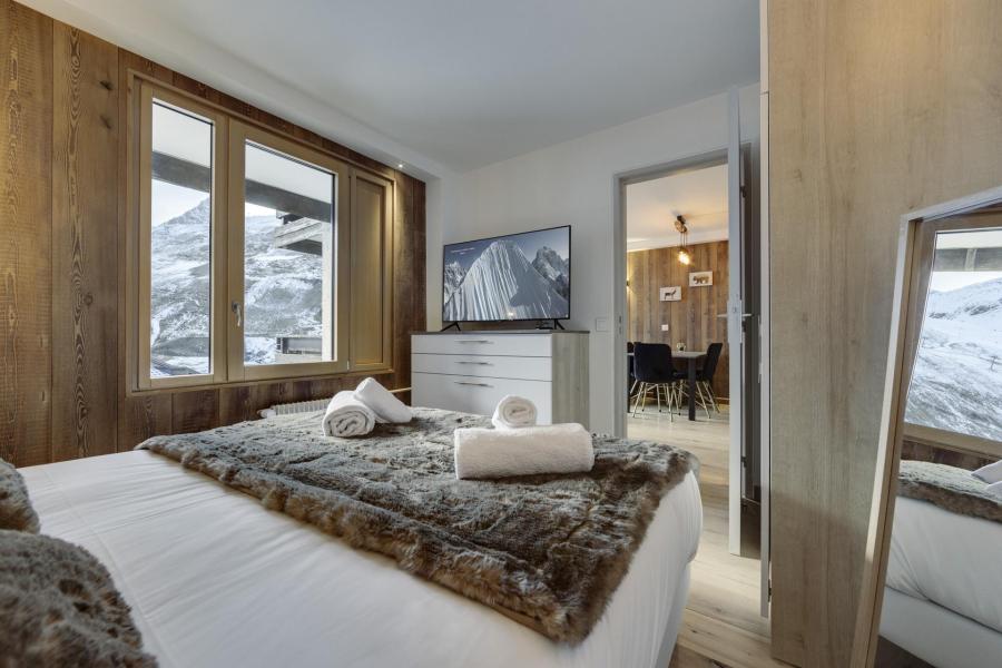Ski verhuur Appartement 2 kamers bergnis 4 personen (505) - Résidence le Schuss - Tignes - Kamer