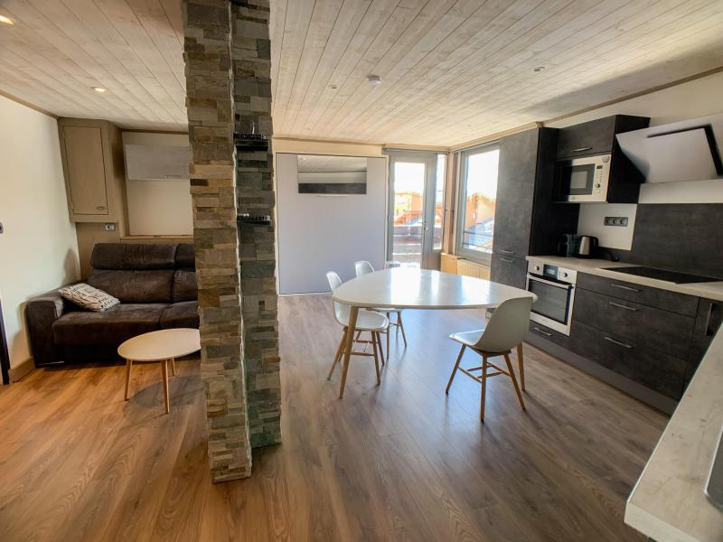 Аренда на лыжном курорте Апартаменты 2 комнат 6 чел. (A65) - Résidence le Sefcotel - Tignes - Салон