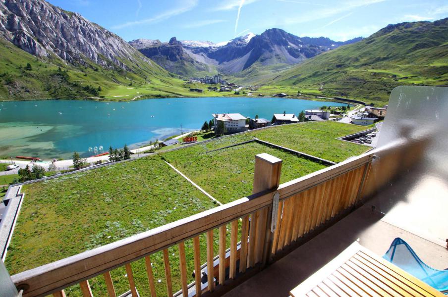 Skiverleih 3-Zimmer-Appartment für 7 Personen (73BP) - Résidence le Soleil - Tignes - Terrasse