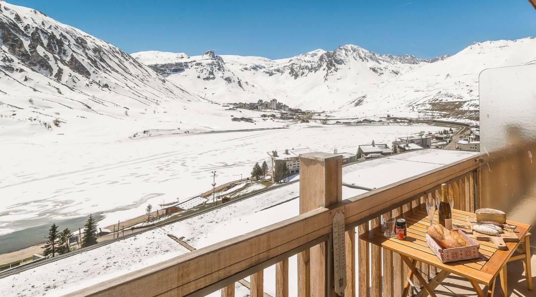 Skiverleih 3-Zimmer-Appartment für 7 Personen (73BP) - Résidence le Soleil - Tignes - Terrasse