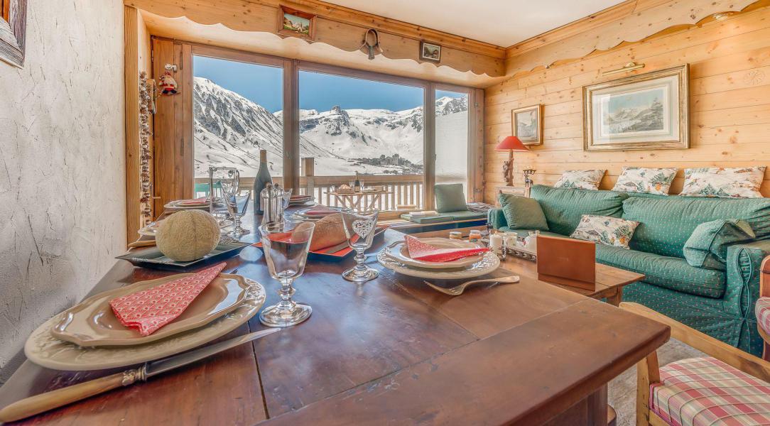 Skiverleih 3-Zimmer-Appartment für 7 Personen (73BP) - Résidence le Soleil - Tignes - Wohnzimmer