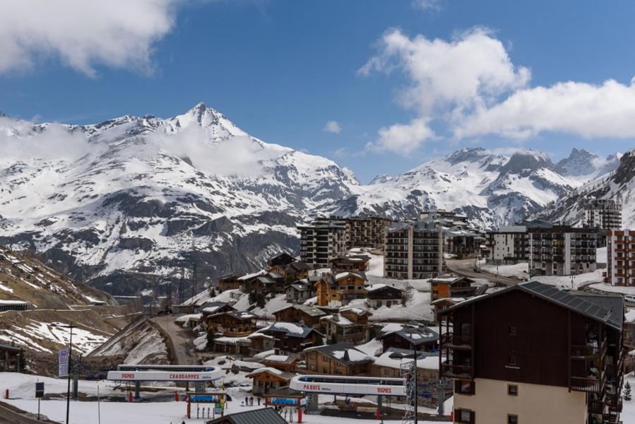 Location au ski Studio 2 personnes (206) - Résidence Les Chaudes Almes - Tignes - Extérieur hiver