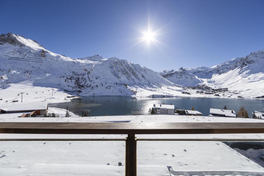 Аренда на лыжном курорте Квартира студия кабина для 4 чел. (23) - Résidence Les Cimes - Tignes - зимой под открытым небом