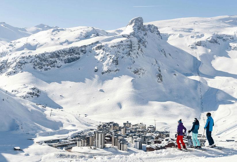 Location au ski Résidence Les Cimes - Tignes - Extérieur hiver