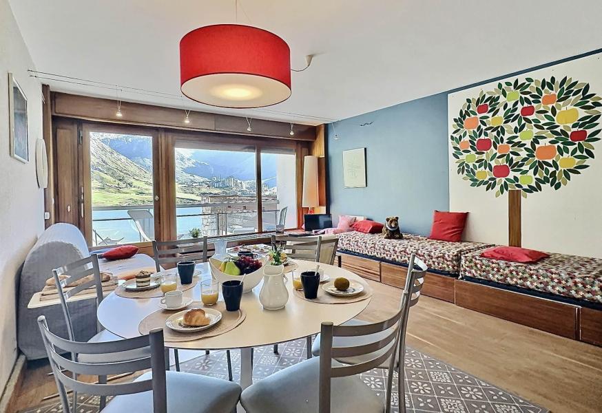 Skiverleih 2-Zimmer-Berghütte für 6 Personen - Résidence les Ducs de Savoie - Tignes - Wohnzimmer