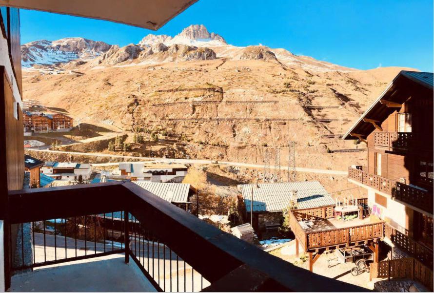 Skiverleih Studio für 2 Personen (23) - Résidence les Glaciers - Tignes - Balkon