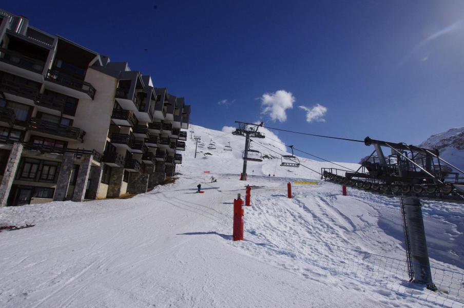 Skiverleih Résidence les Hauts du Val Claret - Tignes - Draußen im Winter