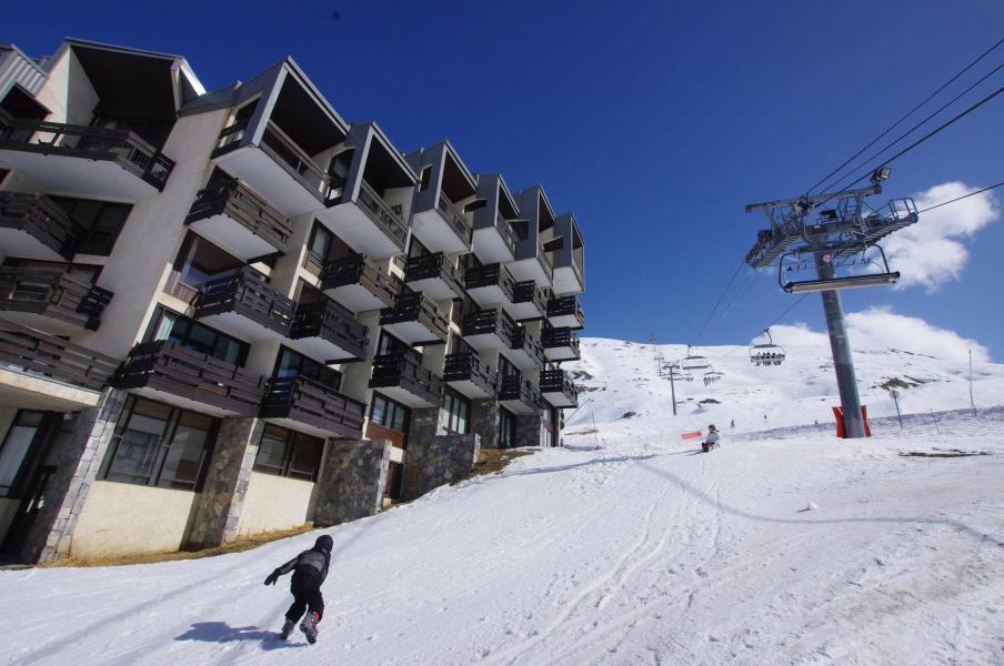 Skiverleih Résidence les Hauts du Val Claret - Tignes - Draußen im Winter