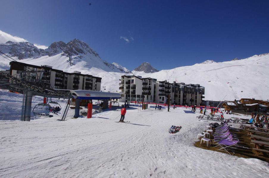 Wynajem na narty Résidence les Hauts du Val Claret - Tignes - Zima na zewnątrz