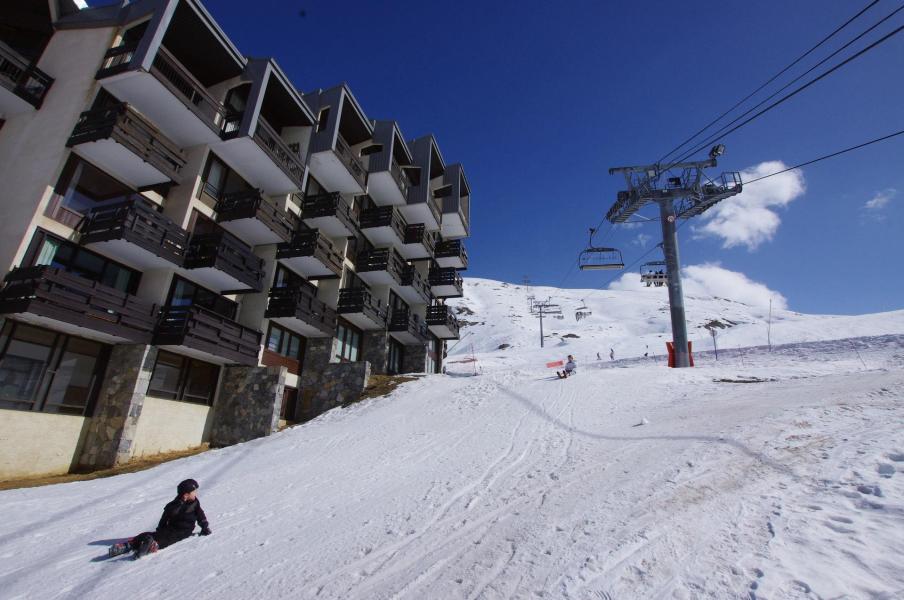 Skiverleih Résidence les Hauts du Val Claret - Tignes - Draußen im Winter