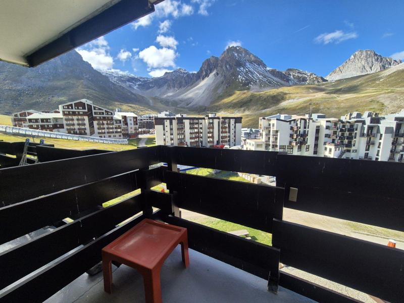 Rent in ski resort 2 room apartment sleeping corner 4 people (33) - Résidence les Hauts du Val Claret B2 - Tignes - Balcony