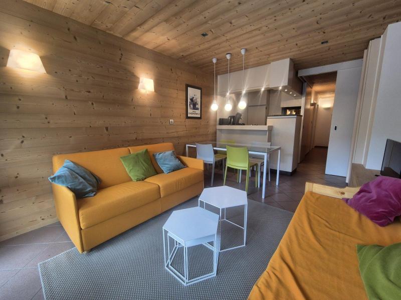 Skiverleih 2-Zimmer-Berghütte für 4 Personen (21) - Résidence les Hauts du Val Claret B2 - Tignes - Wohnzimmer