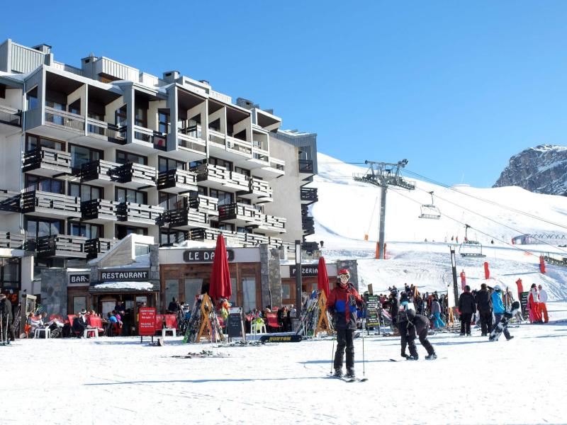 Location au ski Studio coin montagne 4 personnes (32) - Résidence les Hauts du Val Claret B2 - Tignes - Extérieur hiver