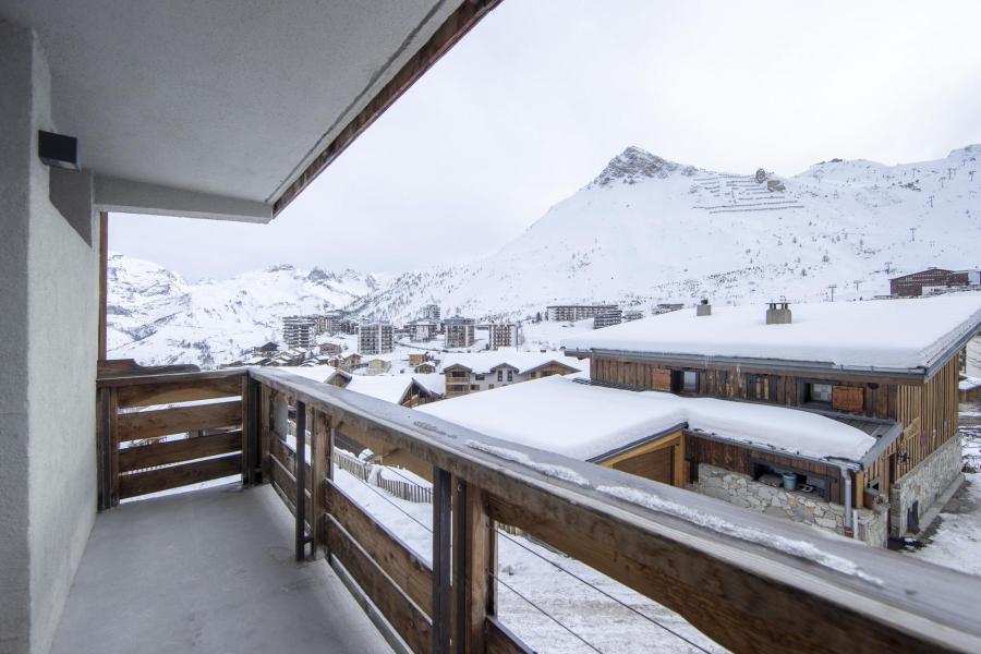 Skiverleih 5 Zimmer Maisonettewohnung für 8 Personen (2) - Résidence les Martins - Tignes - Balkon