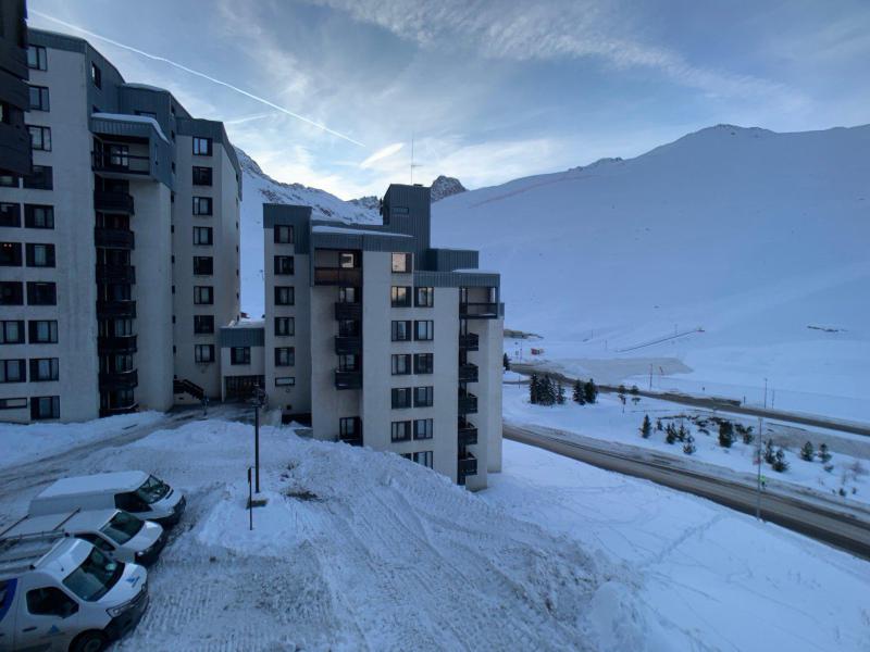 Rent in ski resort Studio sleeping corner 4 people (27) - Résidence les Moutières B1 - Tignes - Winter outside