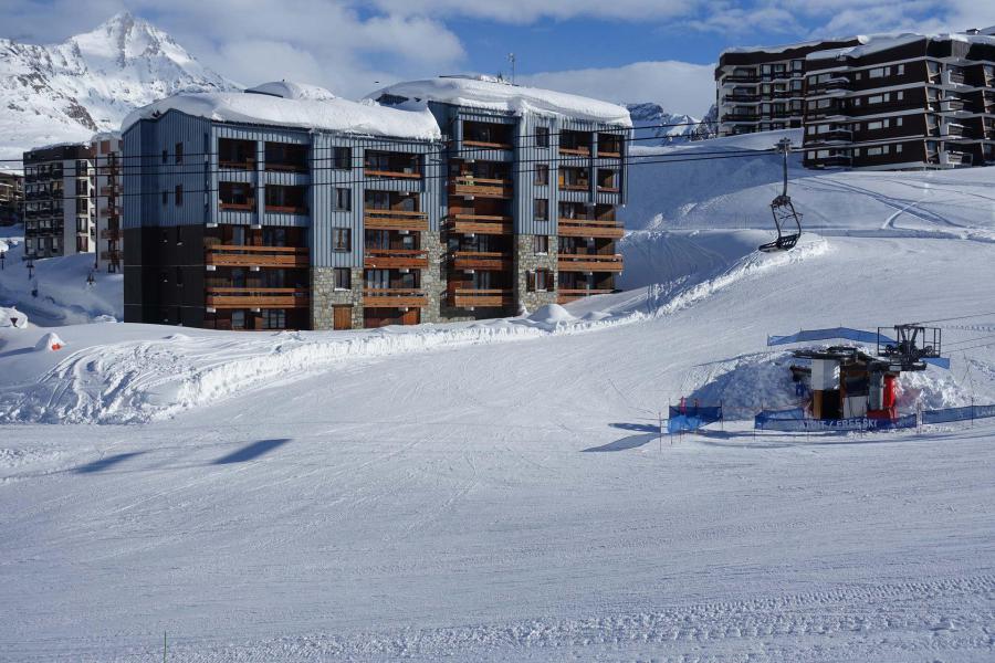 Rent in ski resort Résidence les Rives - Tignes - Winter outside