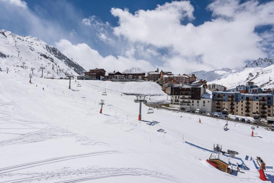 Ski verhuur Appartement 4 kamers 8 personen (21) - Résidence les Rives - Tignes - Buiten winter
