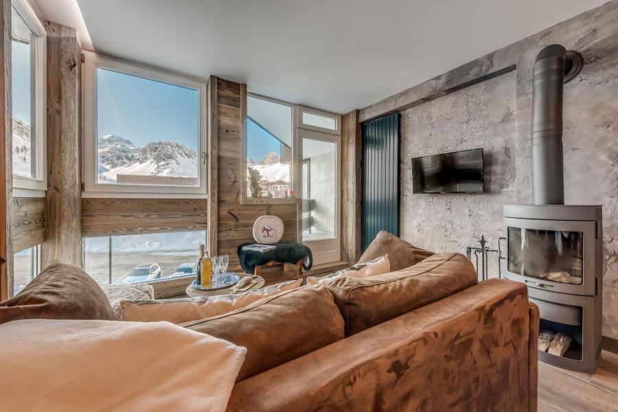 Аренда на лыжном курорте Апартаменты 3 комнат 6 чел. (A18P) - Résidence les Roches Rouges A - Tignes