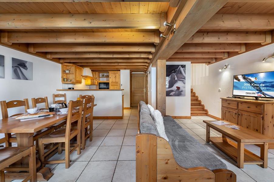 Rent in ski resort 2 room duplex mezzanine apartment 6 people (1) - Résidence Les Suites du Val Claret - Tignes - Living room